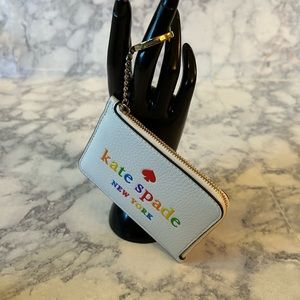 Kate Spade Pride Medium L Zip Card Holder